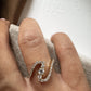Snail solitaire diamond ring 14K Gold (0.50 ct.)
