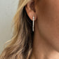 Forever Dangling Diamond Bezel Stud 14K Gold (0.91 ct.) | Pair