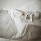 Medium pear cut diamond stud 14K Gold (0.20 ct.) | Single