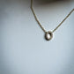 Letter Diamond Necklace | A-Z | 14K Gold (0.04 ct.)