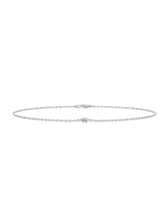 Marquise Cut Lab-grown Diamond Bracelet - 14K White Gold (0.06 ct.)
