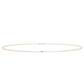 Emerald Cut Lab-grown Diamond Bracelet - 14K Yellow Gold (0.06 ct.)