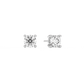 Prong Lab-grown Diamond Stud - 14K White Gold (2 ct.) | Pair