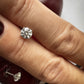 Prong Lab-grown Diamond Stud - 14K White Gold (0.5 ct.) | Single