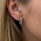 Prong Inside-Out Diamond Huggies - 14K White Gold (1.2 ct.) | Pair