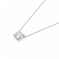 Prong Diamond Necklace 14K White Gold (0.50 ct.)