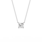 Prong Diamond Necklace 14K White Gold (0.50 ct.)