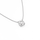 Prong Lab-grown Diamond Necklace - 14K White Gold (2 ct.)