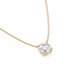 Prong Lab-grown Diamond Necklace - 14K Yellow Gold (2 ct.)
