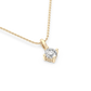 Solitaire Lab-grown Diamond Pendant - 14K Yellow Gold (0.30 ct.)