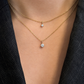 Solitaire Lab-grown Diamond Pendant - 14K Yellow Gold (0.30 ct.)