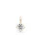 Solitaire Lab-grown Diamond Pendant - 14K Yellow Gold (0.50 ct.)