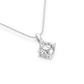 Solitaire Diamond Pendant - 14K White Gold (0.70 ct.)