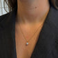 Solitaire Lab-grown Diamond Pendant - 14K Yellow Gold (1 ct.)