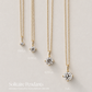 Solitaire Lab-grown Diamond Pendant - 14K Yellow Gold (0.10 ct.)