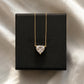 Heart-Cut Diamond Necklace - 14K Yellow Gold (2 ct.)