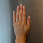 Oval Pavé Solitaire Diamond Ring - 14K White Gold (2.22 ct.)