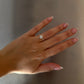 Round Pavé Solitaire Diamond Ring - 14K Yellow Gold (1.22 ct.)