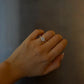Round Pavé Solitaire Diamond Ring - 14K White Gold (1.72 ct.)