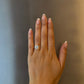 Round Pavé Solitaire Diamond Ring - 14K Yellow Gold (2.22 ct.)