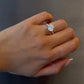 Round Pavé Solitaire Diamond Ring - 14K Yellow Gold (2.22 ct.)