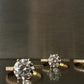 Round Pavé Solitaire Diamond Ring - 14K Yellow Gold (2.22 ct.)