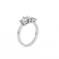 Oval Trilogy Diamond Ring - 14K White Gold (1.7 ct.)