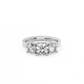 Round Trilogy Diamond Ring - 14K White Gold (2.4 ct.)
