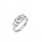 Round Trilogy Diamond Ring - 14K White Gold (2.4 ct.)
