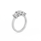 Round Trilogy Diamond Ring - 14K White Gold (2.4 ct.)