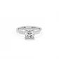 Cushion Solitaire Diamond Ring - 14K White Gold (1.5 ct.)