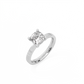 Cushion Solitaire Diamond Ring - 14K White Gold (1.5 ct.)