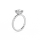 Cushion Solitaire Diamond Ring - 14K White Gold (1.5 ct.)