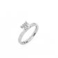Cushion Solitaire Diamond Ring - 14K White Gold (1 ct.)