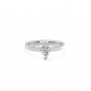 Marquise Solitaire Lab-grown Diamond Ring - 14K White Gold (0.5 ct.)