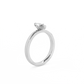Marquise Solitaire Lab-grown Diamond Ring - 14K White Gold (0.5 ct.)