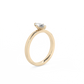 Marquise Solitaire Lab-grown Diamond Ring - 14K Yellow Gold (0.5 ct.)