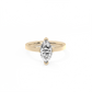 Marquise Solitaire Lab-grown Diamond Ring - 14K Yellow Gold (1.5 ct.)