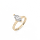 Marquise Solitaire Lab-grown Diamond Ring - 14K Yellow Gold (1.5 ct.)