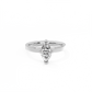 Marquise Solitaire Lab-grown Diamond Ring - 14K White Gold (1 ct.)