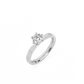 Round Solitaire Diamond Ring - 14K White Gold (0.5 ct.)