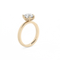Round Solitaire Lab-grown Diamond Ring - 14K Yellow Gold (1.5 ct.)