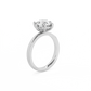 Round Solitaire Diamond Ring - 14K White Gold (2 ct.)