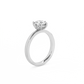 Round Solitaire Diamond Ring - 14K White Gold (1 ct.)