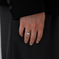 Round Solitaire Diamond Ring - 14K White Gold (0.5 ct.)