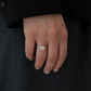 Round Solitaire Lab-grown Diamond Ring - 14K Yellow Gold (1.5 ct.)