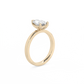 Pear Solitaire Lab-grown Diamond Ring - 14K Yellow Gold (1.5 ct.)