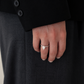 Pear Solitaire Lab-grown Diamond Ring - 14K White Gold (1 ct.)
