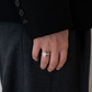 Pear Solitaire Lab-grown Diamond Ring - 14K White Gold (2 ct.)