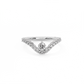Round Pavé Diamond Ring - 14K White Gold (0.57 ct.)